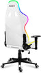 Huzaro - Force 6.2 White RGB - Gaming stoel