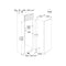 Pelgrim PVS35178N - Inbouw Vriezer NoFrost - Energielabel E - Nis 178 cm - Sleepdeur