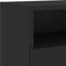 vidaXL - Tv-wandmeubel - 100x30x30 - cm - bewerkt - hout - zwart