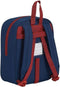 Kinderrugzak F.C. Barcelona Kastanjebruin Marineblauw