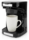 Nedis KACM140EBK - Compact koffiezetapparaat - 1-2 kopjes - Zwart (2 stuks)