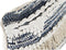 Kussen DKD Home Decor Strepen Zwart Polyester Katoen Aluminium Wit Indiaas (60 x 15 x 40 cm)