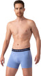 Muchachomalo Heren Boxershorts - 3-Pack - Normale Lengte - XL - Print/Blauw/Zwart (3-pack)