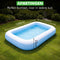 Travelhawk Opblaasbaar Kinderzwembad - 166x100x25 cm - Zachte bodem - Blauw