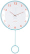 Karlsson Cheeky Dome - Wandklok - Pendulum ontwerp - Zachtblauw - 7.1x35.5x61.5cm