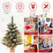 Coast Kunstkerstboom Tafelmodel 64 cm - Mini Kerstboom met 50 LED Lampjes - 8 Lichtstanden - Groen