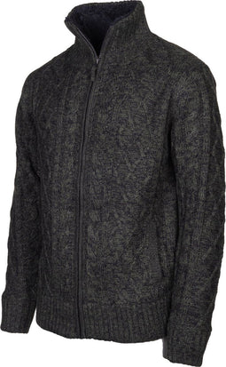 Life Line Morgan 2 Morgan Knit Full Zip Heren Groen Maat Xl
