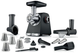 BOSCH Serie 6 MFWS660B Vleesmolen - 500 W - 3 Hakborden - Zwart