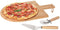 Excellent Houseware 3-delige Pizzasnijset 43x30 cm bamboe