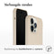 Accezz Liquid Silicone Backcover iPhone 14 Pro Max - Schokabsorberend - Beige