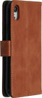 iMoshion Hoesje Geschikt voor iPhone Xr Hoesje Met Pasjeshouder - iMoshion Luxe Bookcase - Bruin