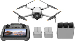 DJI Mini 4 Pro - Fly More Combo - 4K/60fps HDR - Wit Zwart