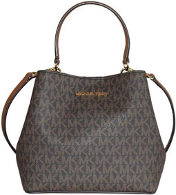 Handtas Dames Michael Kors PRATT-BROWN Bruin 18 X 16 X 9 CM