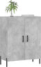 vidaXL - Dressoir - 69,5x34x90 - cm - bewerkt - hout - betongrijs