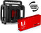 PerfectPro bouwradio Teambox, DAB+ en Bluetooth, AUX en USB-ingang, interne accu, schokbestendig, inclusief adapter en Lithium-accu, IP65, TBX2