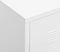 vidaXL - Ladekast - industrieel - 78x40x93 - cm - metaal - wit