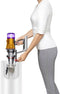 Dyson V12 Detect Slim Absolute (2023) - Steel stofzuiger - Laserlicht - 0,35L