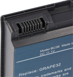 AccuCell-batterij geschikt voor Acer Aspire 5520 11,1 volt 5200 mAh