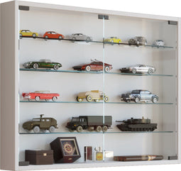 VCM Houten glazen wandvitrinekast Wandvitrinekast Collector vitrine Mandosa L Houten glazen wandvitrinekast Wandvitrinekast Collector vitrine Mandosa L