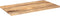 vidaXL - Tafelblad - rechthoekig - 100x50x3,8 - cm - massief - mangohout