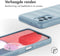 imoshion Hoesje - Geschikt voor Samsung Galaxy A13 (4G) - EasyGrip Backcover - Lichtblauw