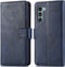 iMoshion Hoesje Geschikt voor Motorola Moto G200 Hoesje Met Pasjeshouder - iMoshion Luxe Bookcase - Donkerblauw