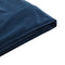 Bedrok Fluweel FITOU 160 x 200 cm Donkerblauw