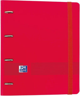 Ringmap Oxford Europeanbinder Polyfoam Rood A4