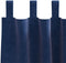 vidaXL - Blackout - Gordijnen - met - Hanglussen - 2 - stuks - Donkerblauwe - Fluweel