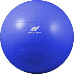 Rucanor Fitness Gymbal Met Handpomp 90 Cm Pvc Blauw