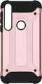 iMoshion Hoesje Geschikt voor Motorola One Macro Hoesje - iMoshion Rugged Xtreme Backcover - Rosé