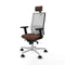 Bureaustoel Piqueras y Crespo 2D026N2 Donkerbruin