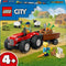 LEGO City Rode tractor met aanhanger en schapen - 60461