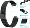 iMoshion Bandje Geschikt voor Fitbit Inspire - iMoshion Milanese Watch bandje - Zwart
