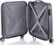 Travelite Handbagage Harde Koffer / Trolley / Reiskoffer - 55 x 40 x 20 cm - City - Grijs