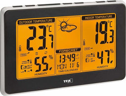 TFA Dostmann Mondo 35.1151.01 Draadloos weerstation Verwachting voor 1 dag Aantal sensoren max.: 3