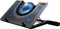 Trust GXT 1125 Quno - Laptop Cooling Stand - 5 ventilatoren met blauwe verlichting - Zwart