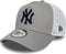 New Era - New York Yankees MLB Side Patch Grey 9FORTY A-Frame Trucker Adjustable Cap