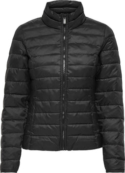ONLY ONLNEW TAHOE QUILTED JACKET - Gewatteerde Jas - Hoge kraag - Blauw - Maat L
