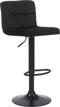 Barkruk Simo Velvet, Geel