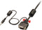 LINDY 37300 - VGA / Jackplug Aansluitkabel - 15-polig VGA + 3,5 mm stereo-jackplug - Zwart 3.00 m