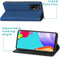 iMoshion Hoesje Geschikt voor Samsung Galaxy A52 (4G) / A52s / A52 (5G) Hoesje Met Pasjeshouder - iMoshion Slim Folio Bookcase - Donkerblauw