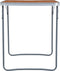 vidaXL - Campingtafel - inklapbaar - met - metalen - frame - 80x60 - cm