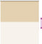 vidaXL - Rolgordijn - verduisterend - 125x150 - cm - stofbreedte - 121,6 - cm - beige