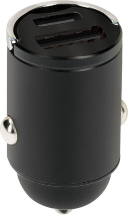 Mobiparts Car Charger V2 - 2-port 30W PD Fast Charging - Zwart