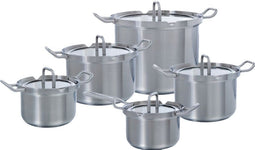 BK Q-linair Master - Pannenset 5-delig - Glas (5-delig)