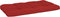 vidaXL - Palletkussens - 2 - st - stof - rood