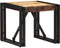 vidaXL - Salontafel - 40x40x35 - cm - massief - ruw - mangohout