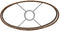 Light & Living - kap - Flair - bruin - textiel - E27 - 3530949