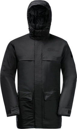 Jack Wolfskin Winterlager Parka - Winterjas Heren - Waterdicht 10.000mm - Zwart